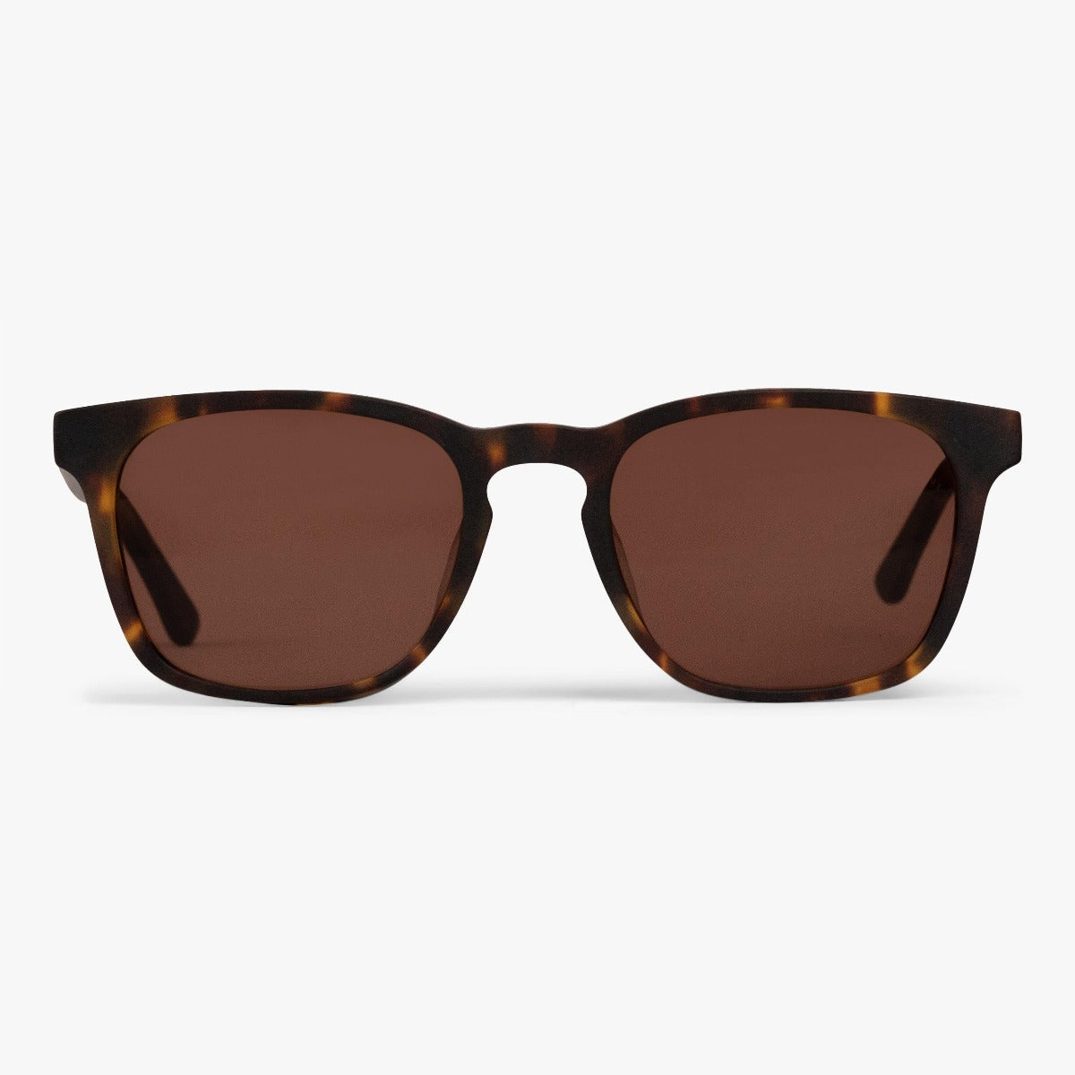 Luxreaders stylish Men's Bornholm Dark Turtle Sunglasses. Made from Acetate in a Square shape.