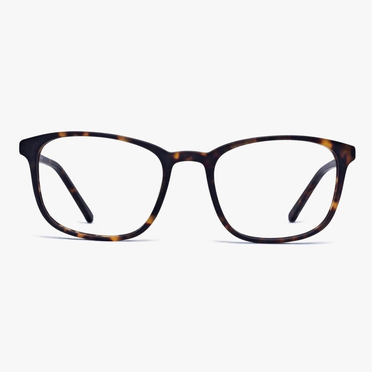 Ebeltoft Dark Turtle reading glasses with tortoiseshell pattern