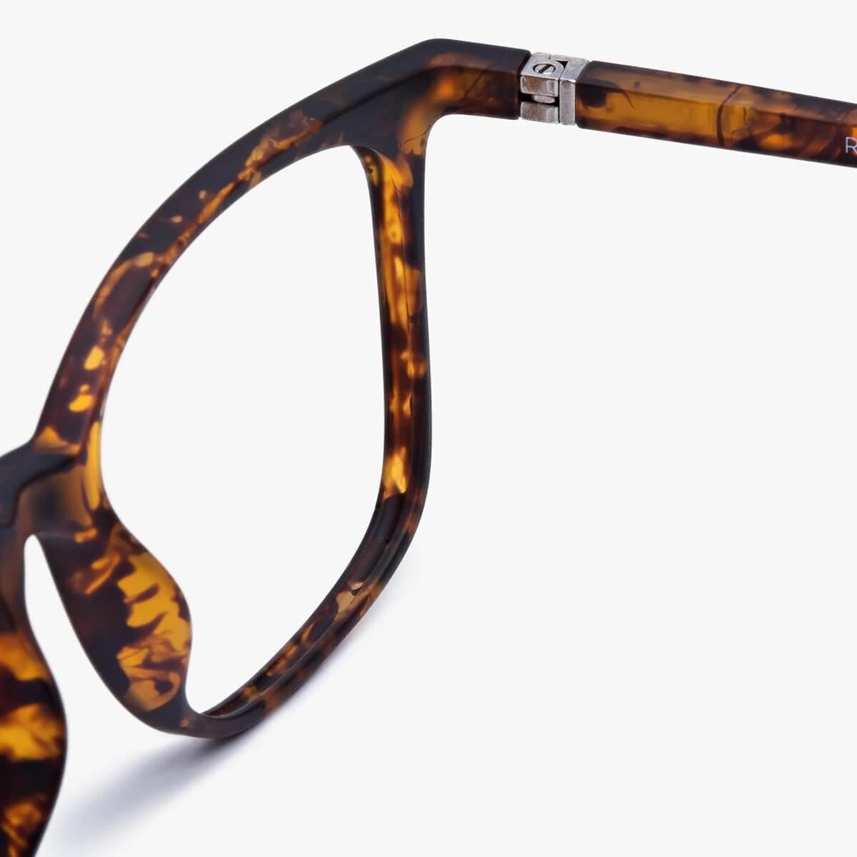 Fyn Turtle tortoiseshell acetate glasses frame detail