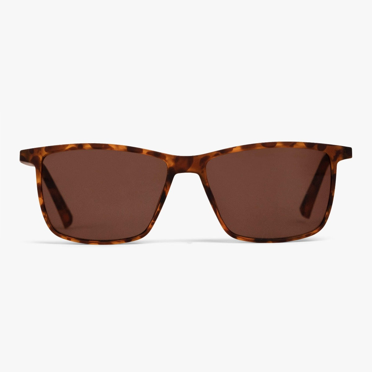 Luxreaders stylish Women's København Turtle Sunglasses. Made from Rubber in a Square shape.