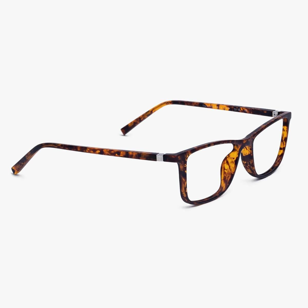 Men's tortoiseshell Skagen Turtle glasses with square lenses