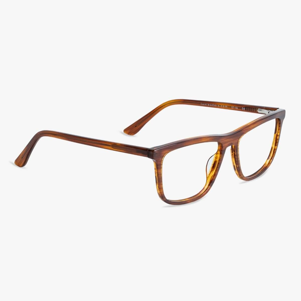 Women's Oslo Shiny Walnut glasses with tortoiseshell pattern