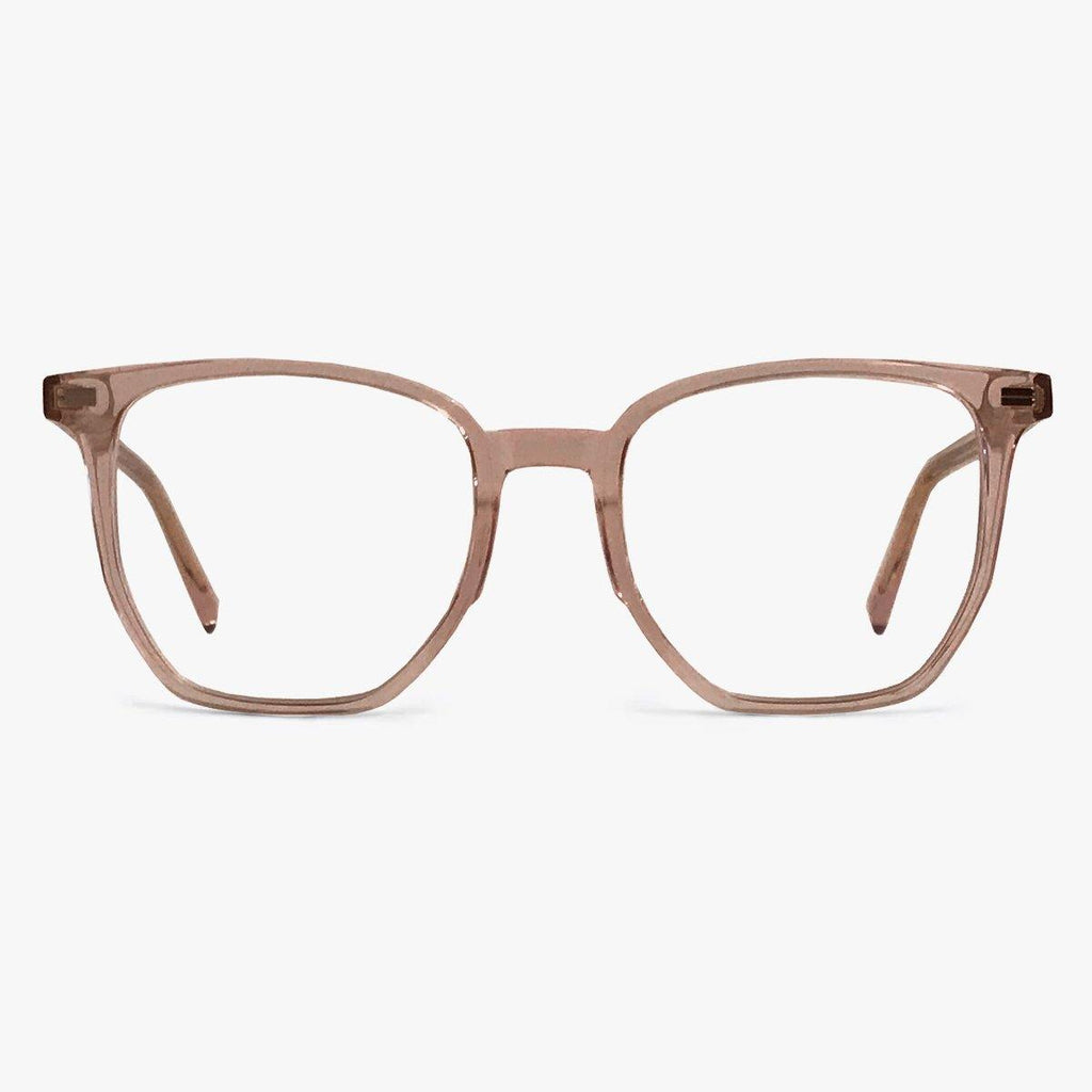 Kies Men's Frankie Crystal Orange Blauw licht filter brillen - Luxreaders.be